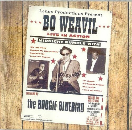 CD - Bo Weavil Blues Band - Midnight Rumble