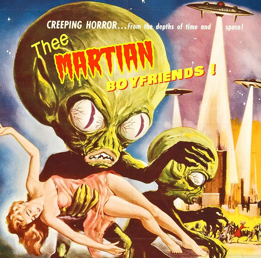 CD - Thee Martian Boyfriends - self titled