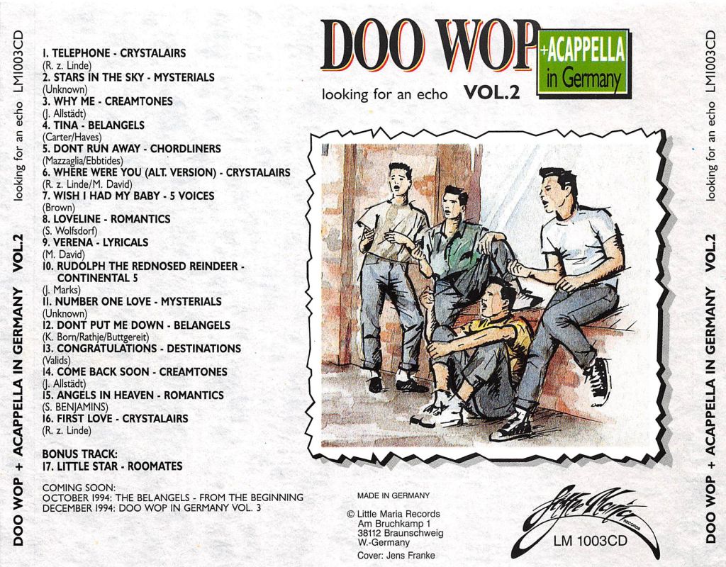 CD - VA - Doo Wop Acapella in Germany Vol. 2