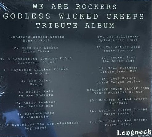 CD - VA - We Are Rockers - Godless Wicked Creeps Tribute