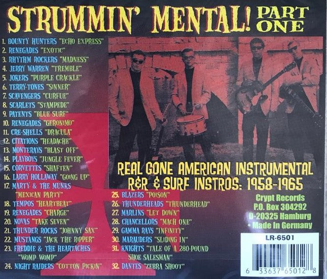 CD - VA - Strummin Mental! Vol. 1