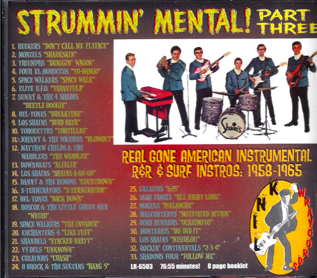 CD - VA - Strummin’ Mental! Vol. 3