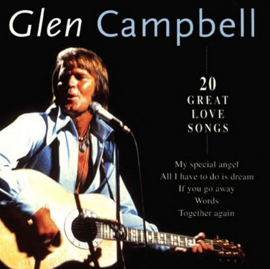 CD - Glen Campbell - 20 Great Love Songs