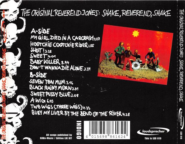 CD - Original Reverend Jones - Shake, Reverend, Shake