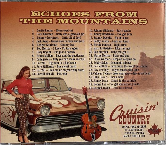 CD - VA - Cruisin' Country - Echoes From The Mountains