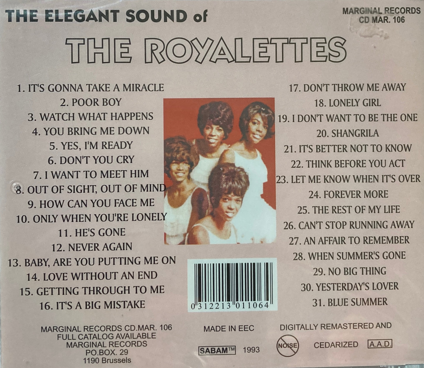 CD - Royalettes - The Elegant Sound Of The Royalettes