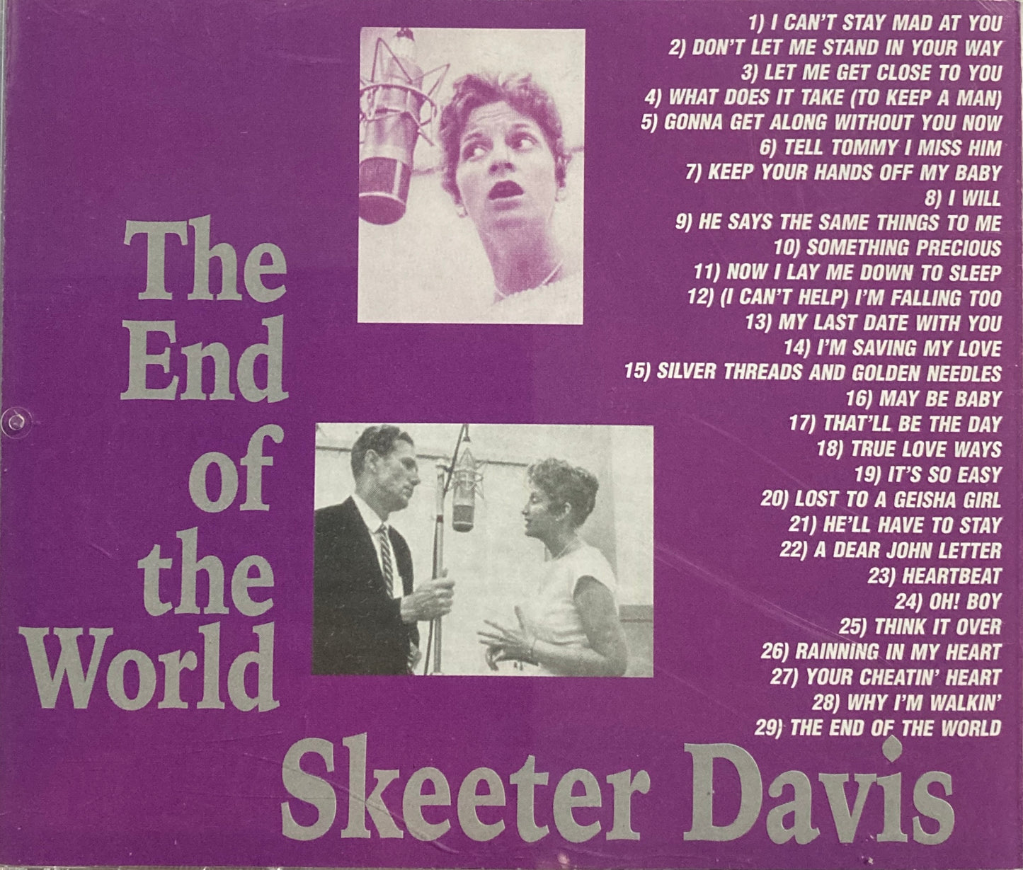 CD - Skeeter Davis - The End Of The World