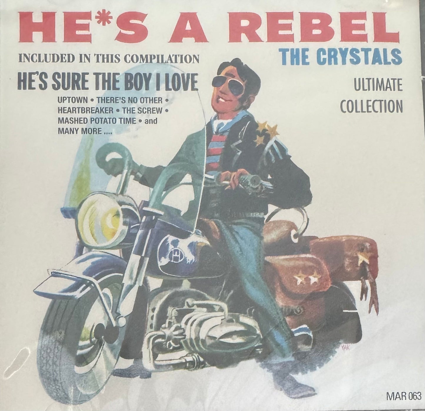 CD - Crystals - He's A Rebel Ultimate Collection