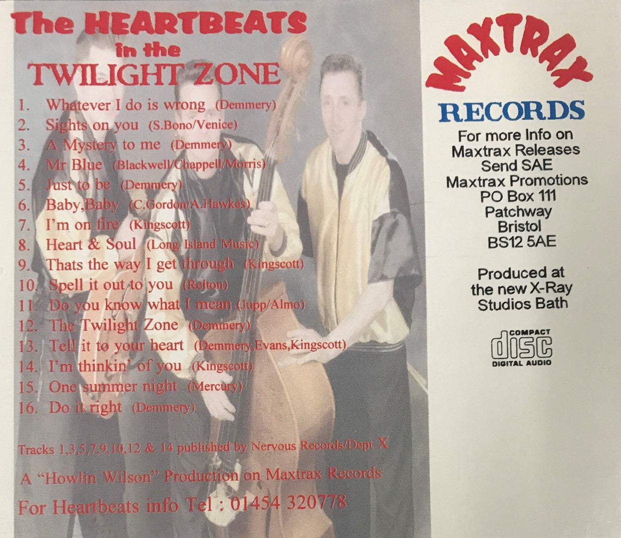 CD - Heartbeats - In The Twilight Zone