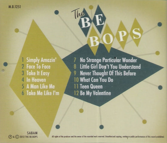 CD - Be Bops - Simply Amazin'