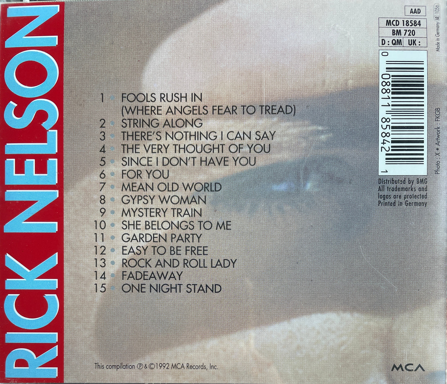 CD - Rick Nelson - The Collection