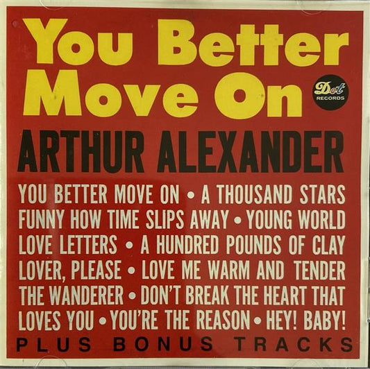 CD - Arthur Alexander - You Better Move On
