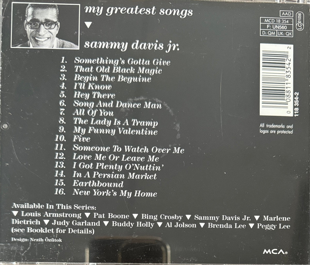 CD - Sammy Davis Jr. - My Greatest Songs
