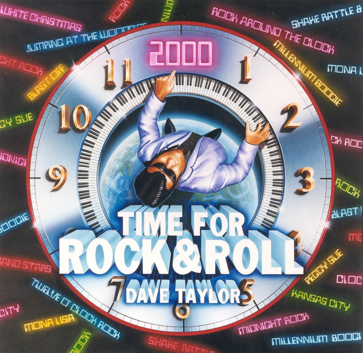 CD - Dave Taylor - Time For Rock&Roll With Magic