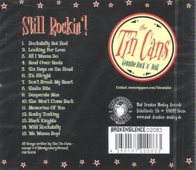 CD - Tin Cans - Still Rockin