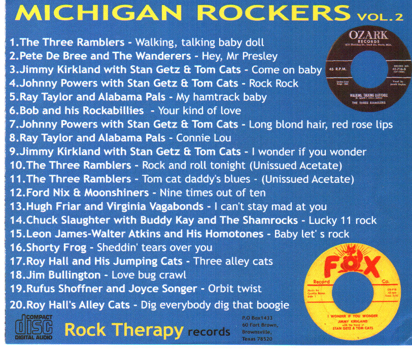 CD - VA - Michigan Rockers Vol. 2