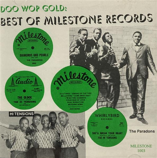 CD - Best Of Milestones Records - Doop Wop Gold