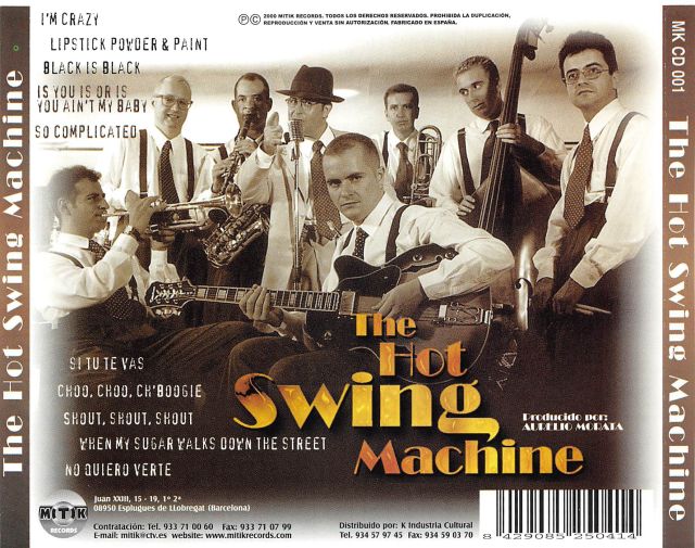 CD - Hot Swing Machine - Self Titled