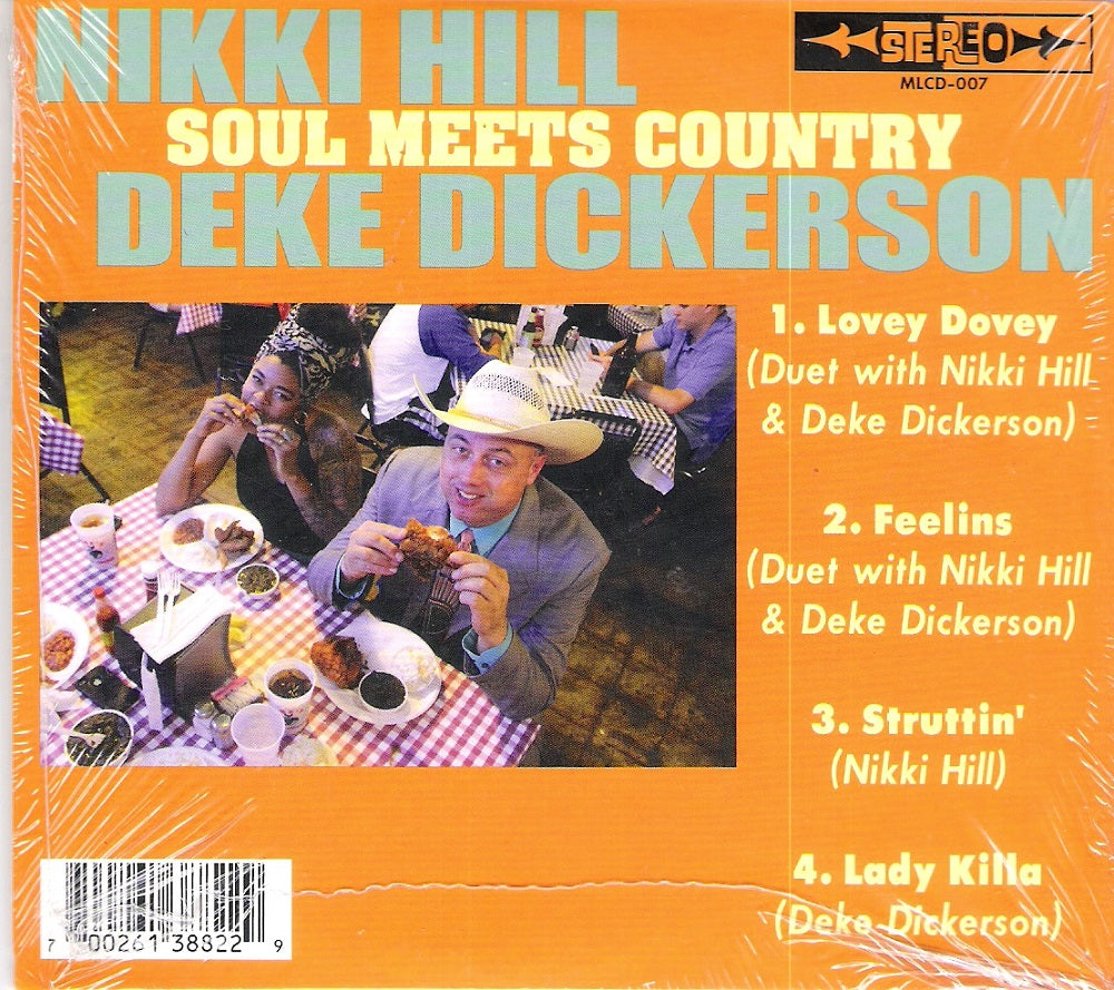 CD - Deke Dickerson And Nikki Hill - Soul Meets Country