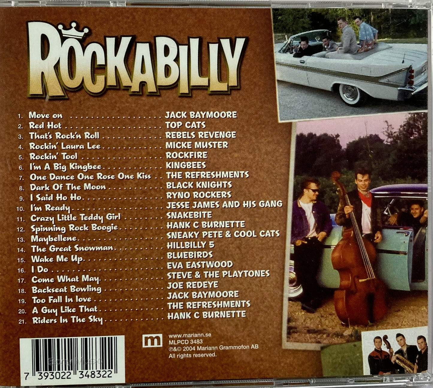 CD - VA - Rockabilly 21 Röjarhits