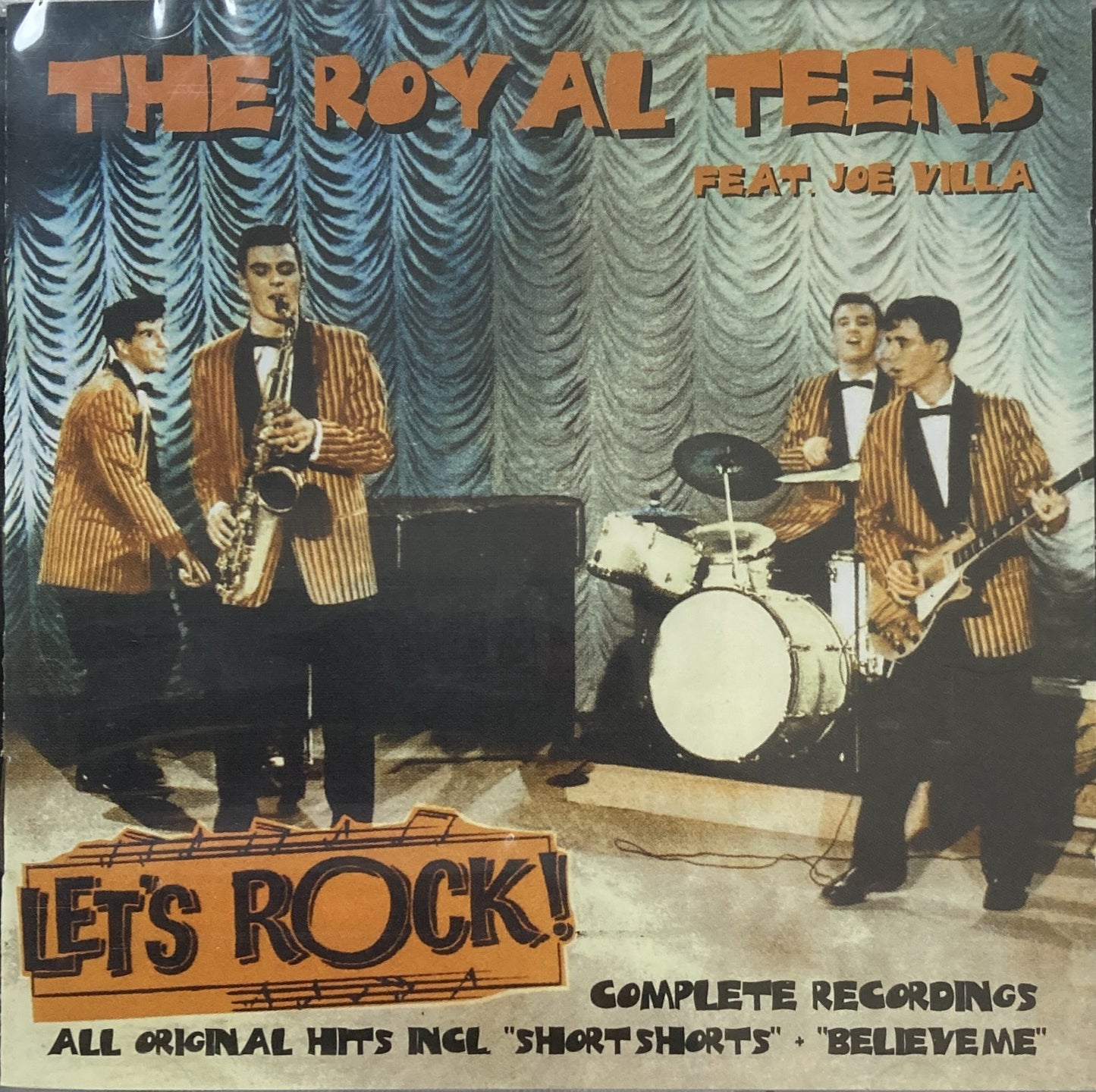 CD - Roy Al Teens - Let's Rock-All Original Hits