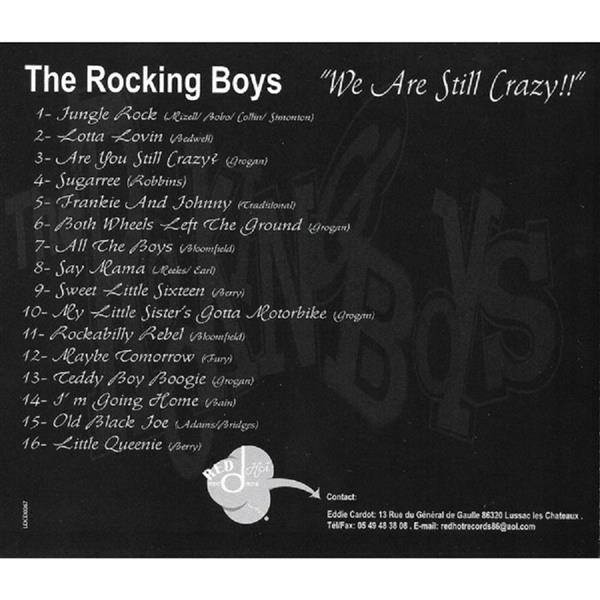We Are Rocking CD - Rocking Boys - We Are Still Crazy!! – Rockabillyshop