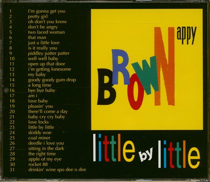 CD - Nappy Brown - Little By Little