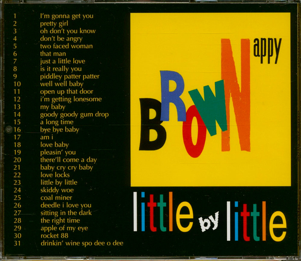 CD - Nappy Brown - Little By Little