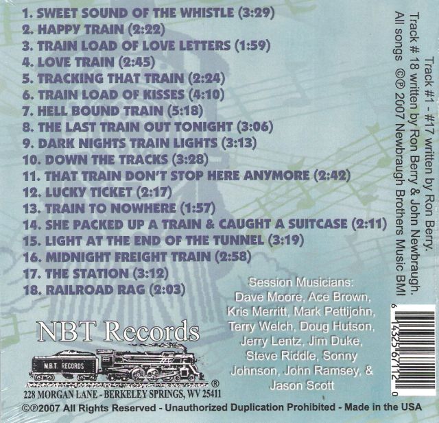 CD - Ron Berry - Ridin' The Rails With...