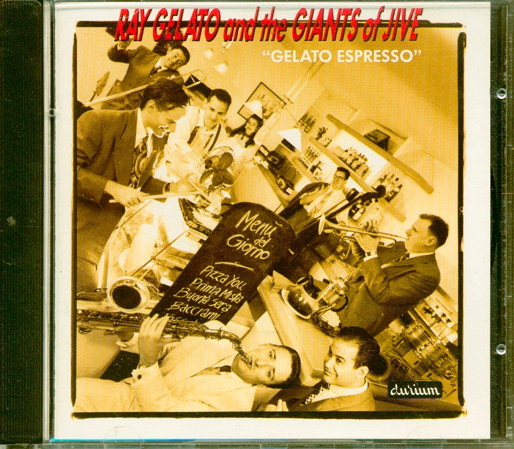 CD - Ray Gelato & the Giants Of Jive - Gelato Expresso