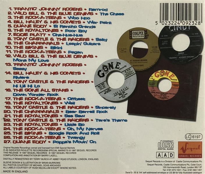 CD - VA - Leapin' Guitars - Rockin' Roulette Instros