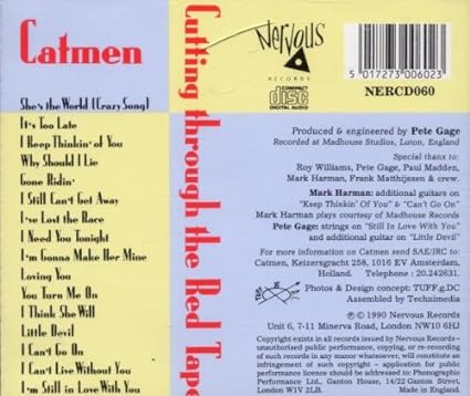 CD - Catmen - Cutting Through The Red Tape