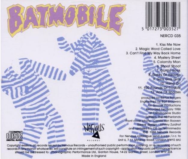 CD - Batmobile - Bail Set At 6,000,000