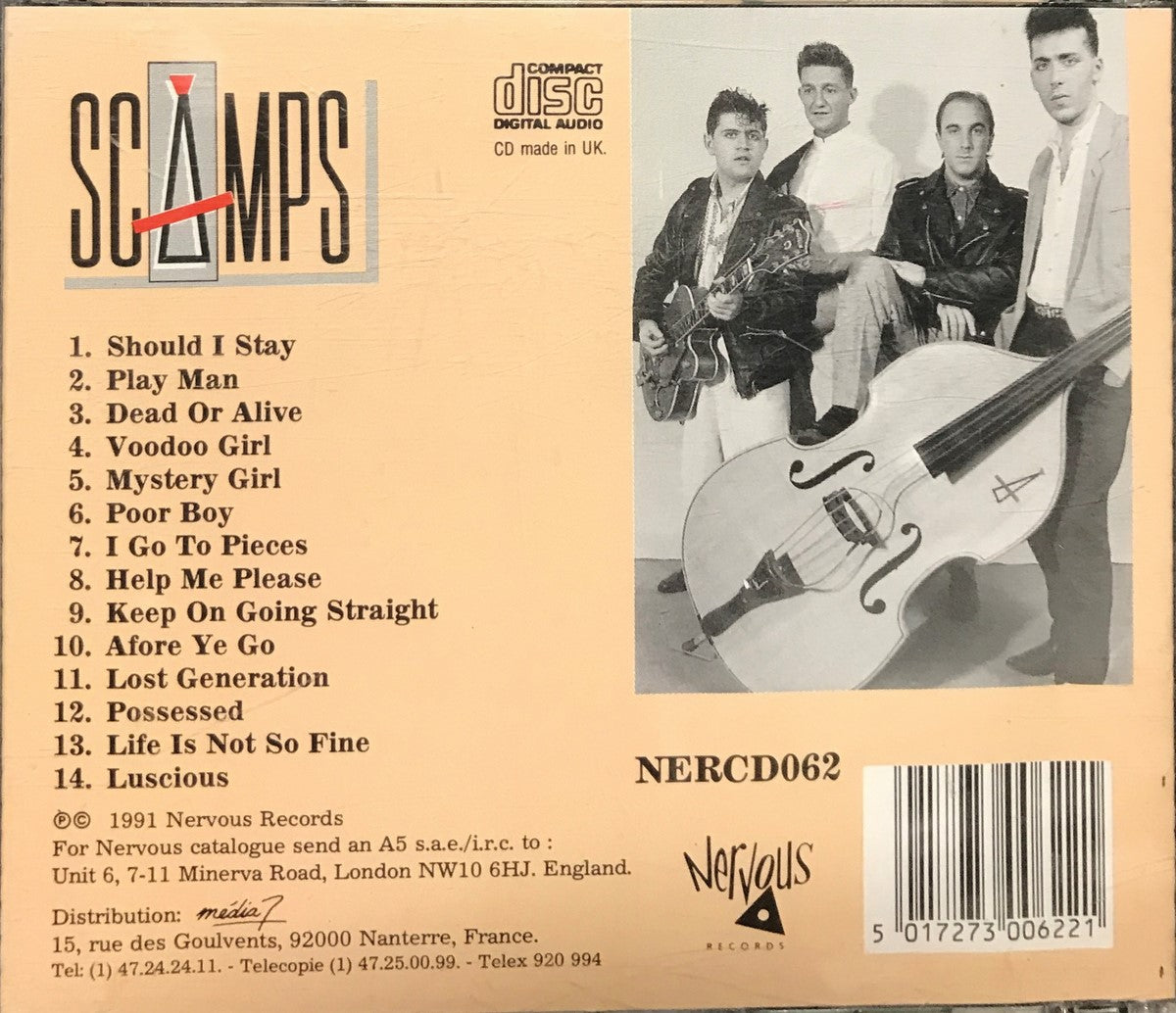 CD - Scamps - Mayday