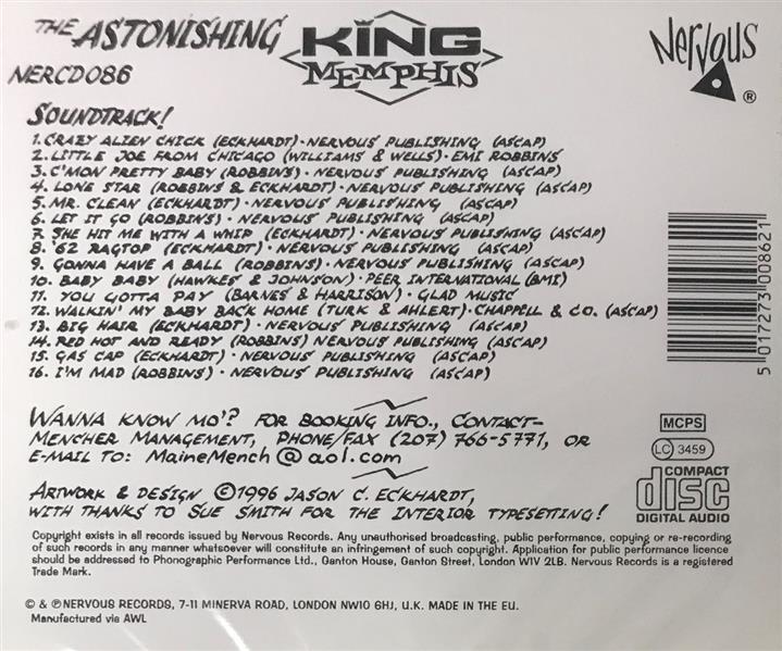 CD - King Memphis - The Astonishing