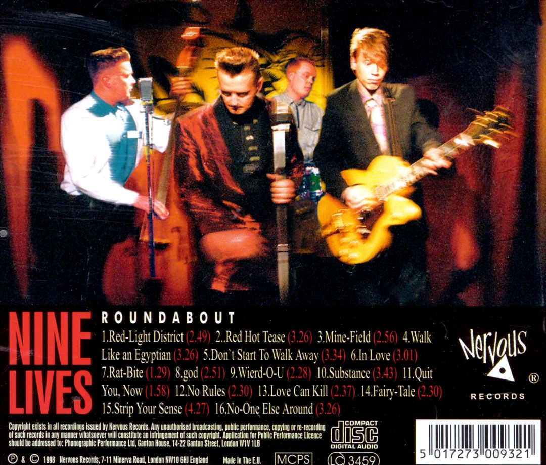 CD - Nine Lives - Roundabout