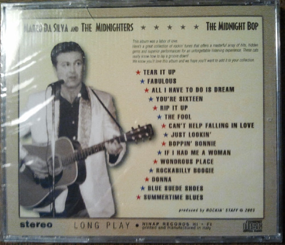 CD - Marco Da Silva & The Midnighters - The Midnight Bop