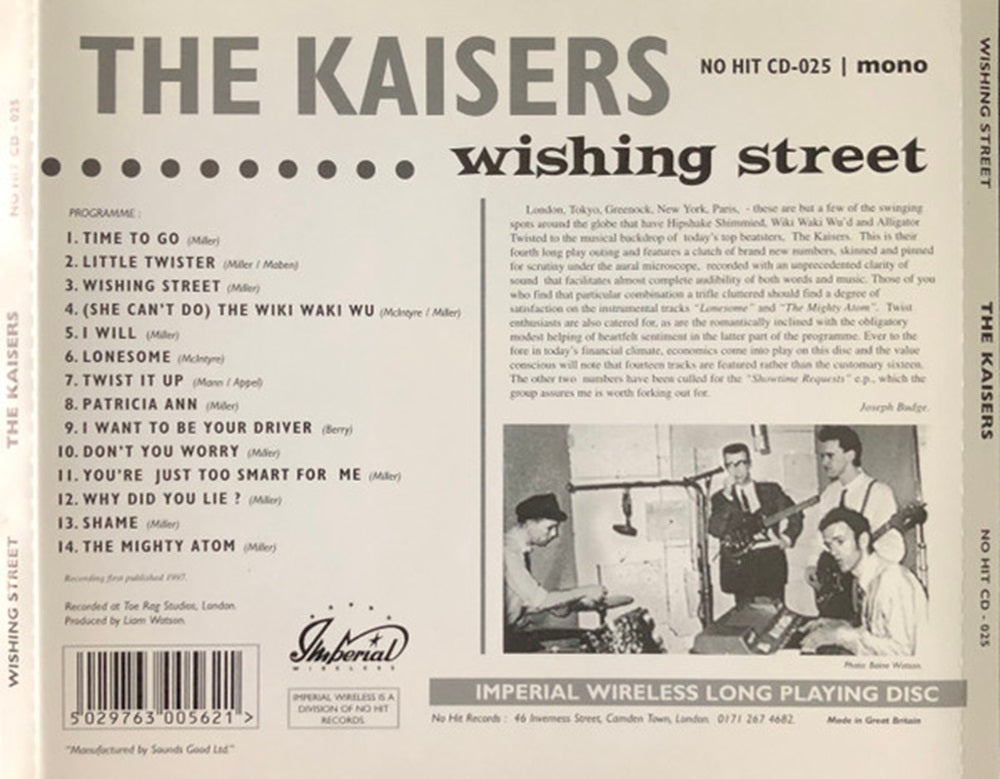 CD - Kaisers - Wishing Street