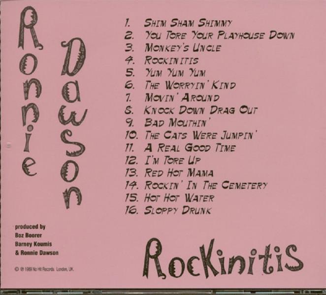 CD - Ronnie Dawson - Rockinitis