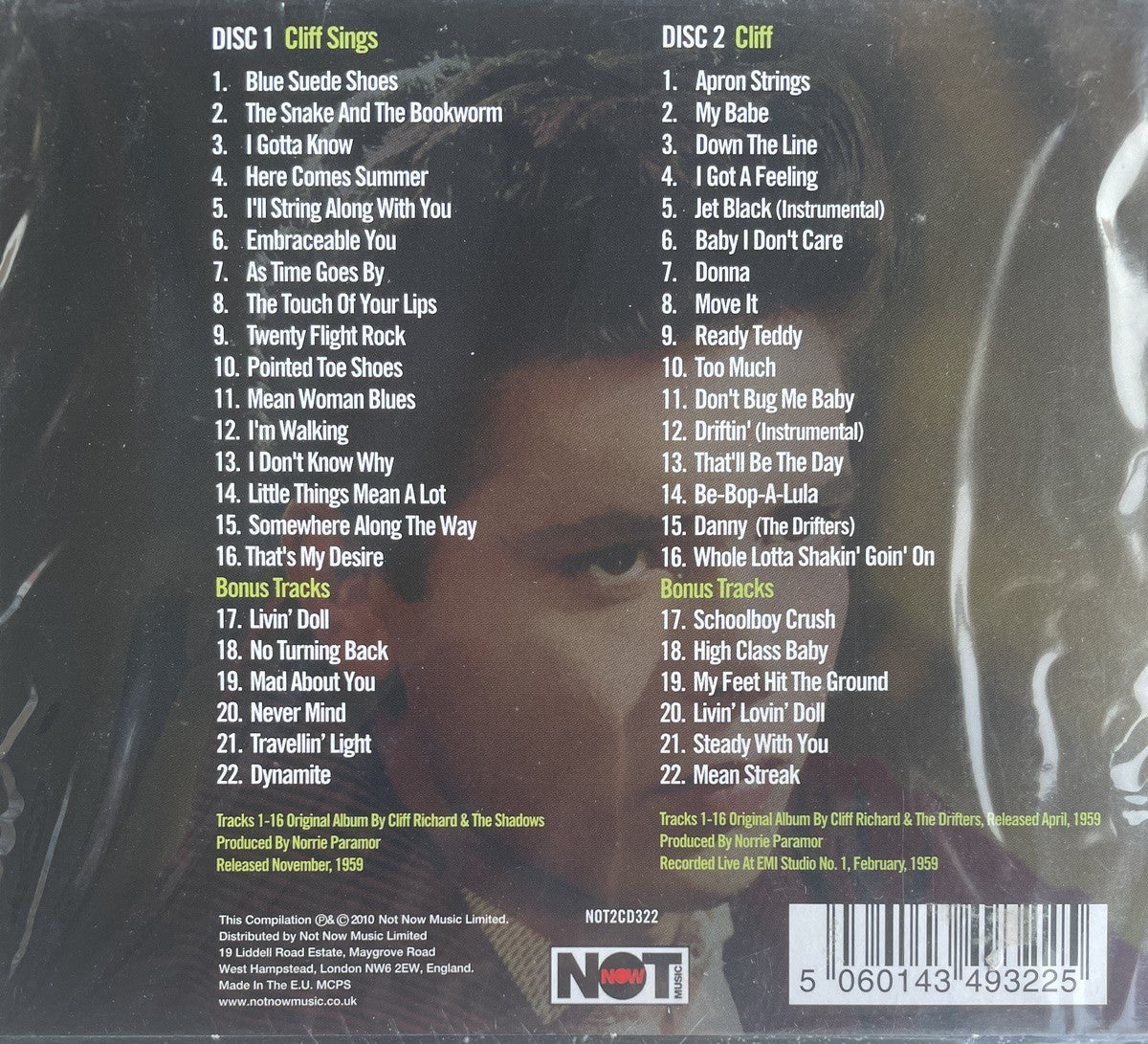 CD-2 - Cliff Richard - Cliff Sings