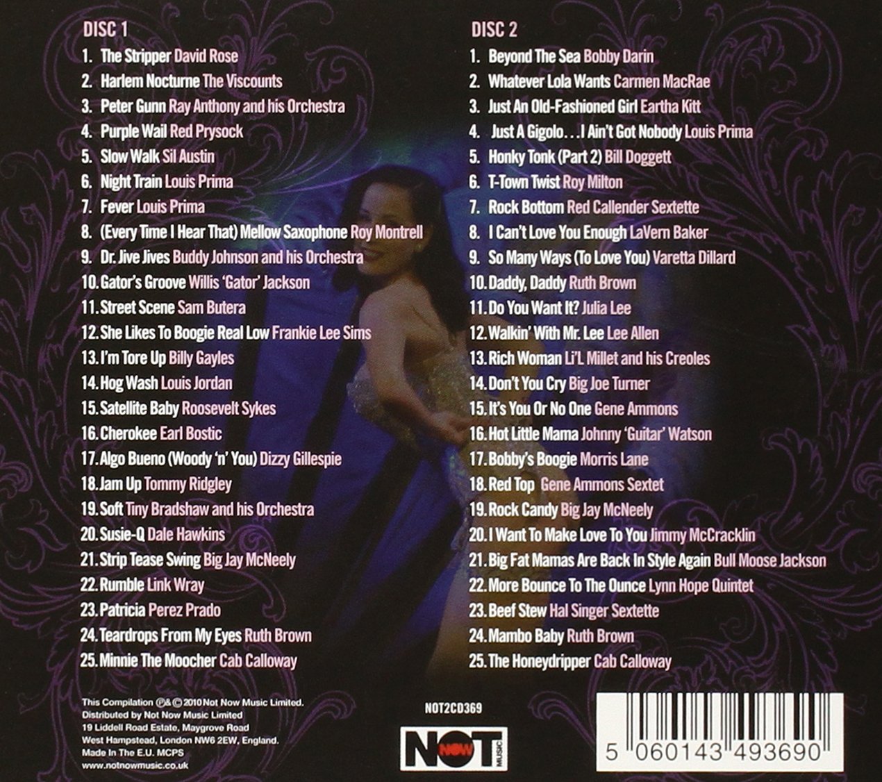 CD-2 - VA - The Very Best Of Burlesque - 50 Sleazy Stripping Songs