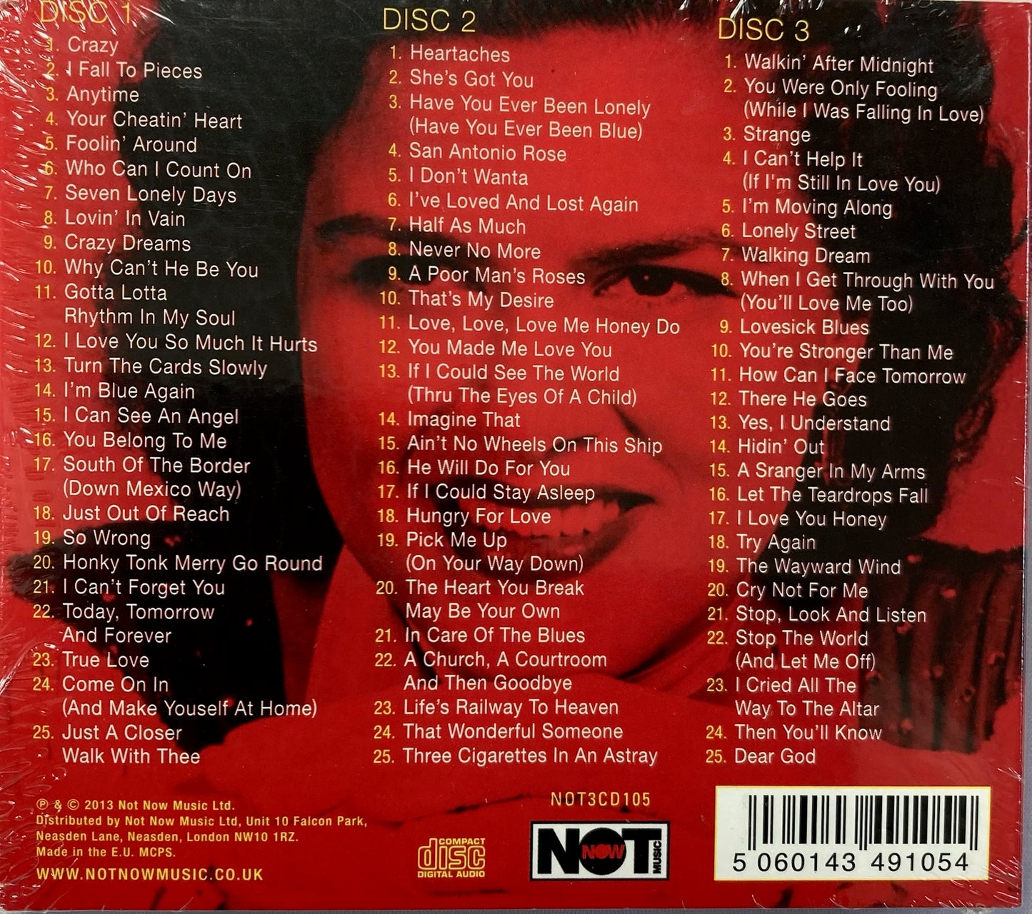 CD - Patsy Cline - The Anthology 75 Original Recordings