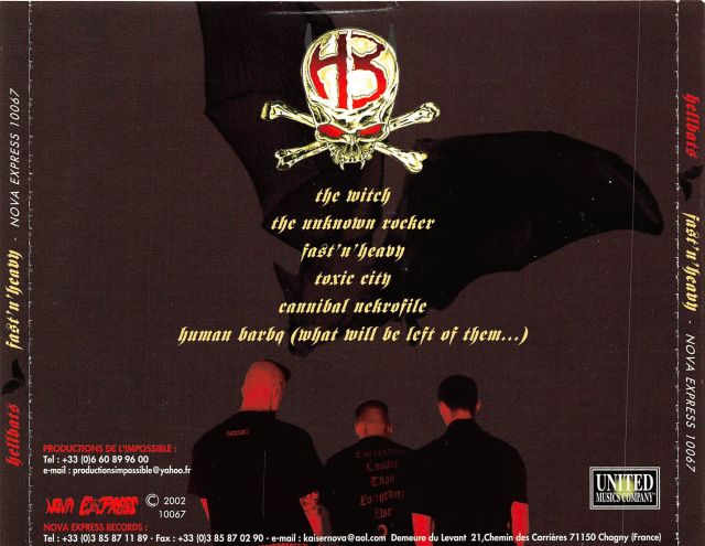 CD - Hellbats - Fast'n'Heavy