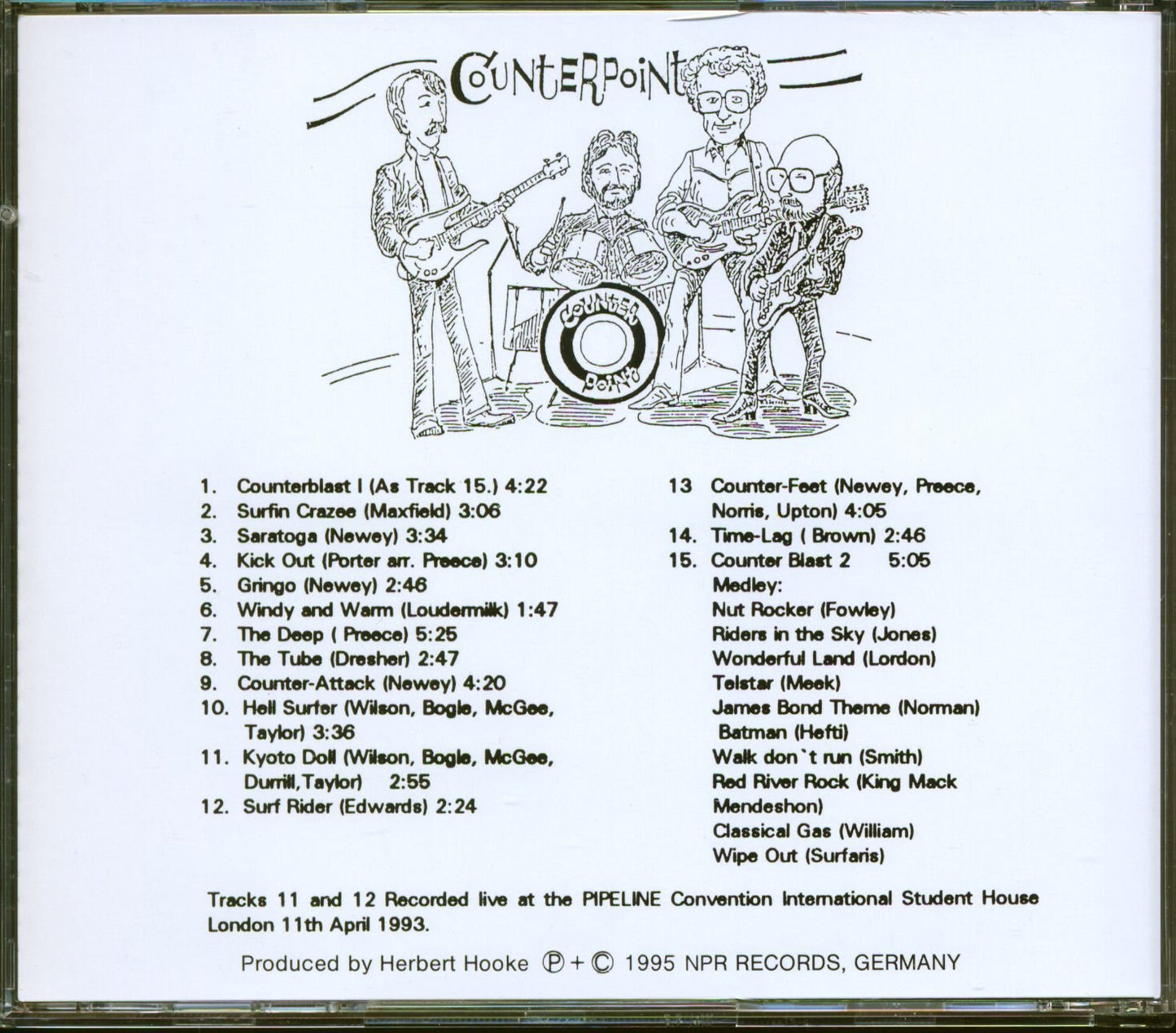 CD - Counterpoint - Now And Then - An Anthology 1986-1994