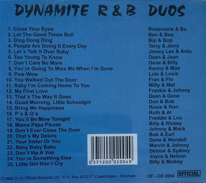 CD - VA - Dynamite R&B Duos Vol. 4