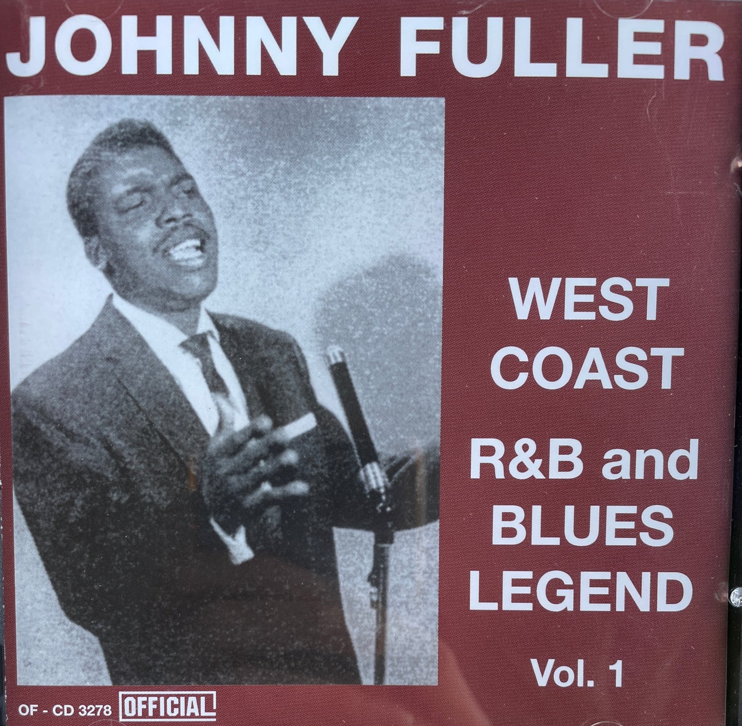 CD - Johnny Fuller - West Coast R&B And Blues Legend Vol. 1