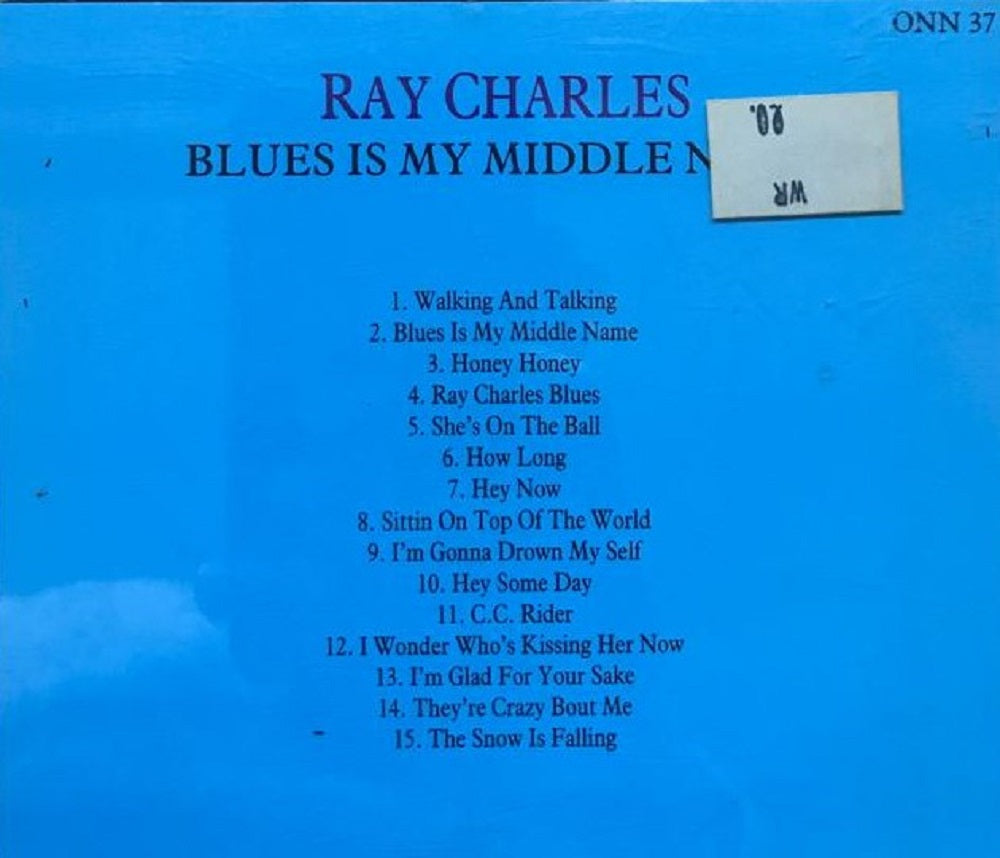 CD - Ray Charles - Blues Is My Middle Name