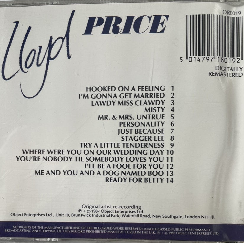 CD - Lloyd Price - Mr. Personality