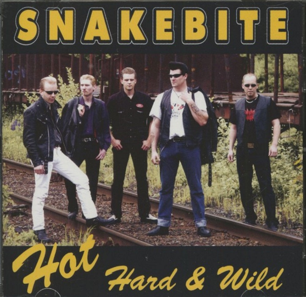 CD - Snakebite - Hot, Hard And Wild