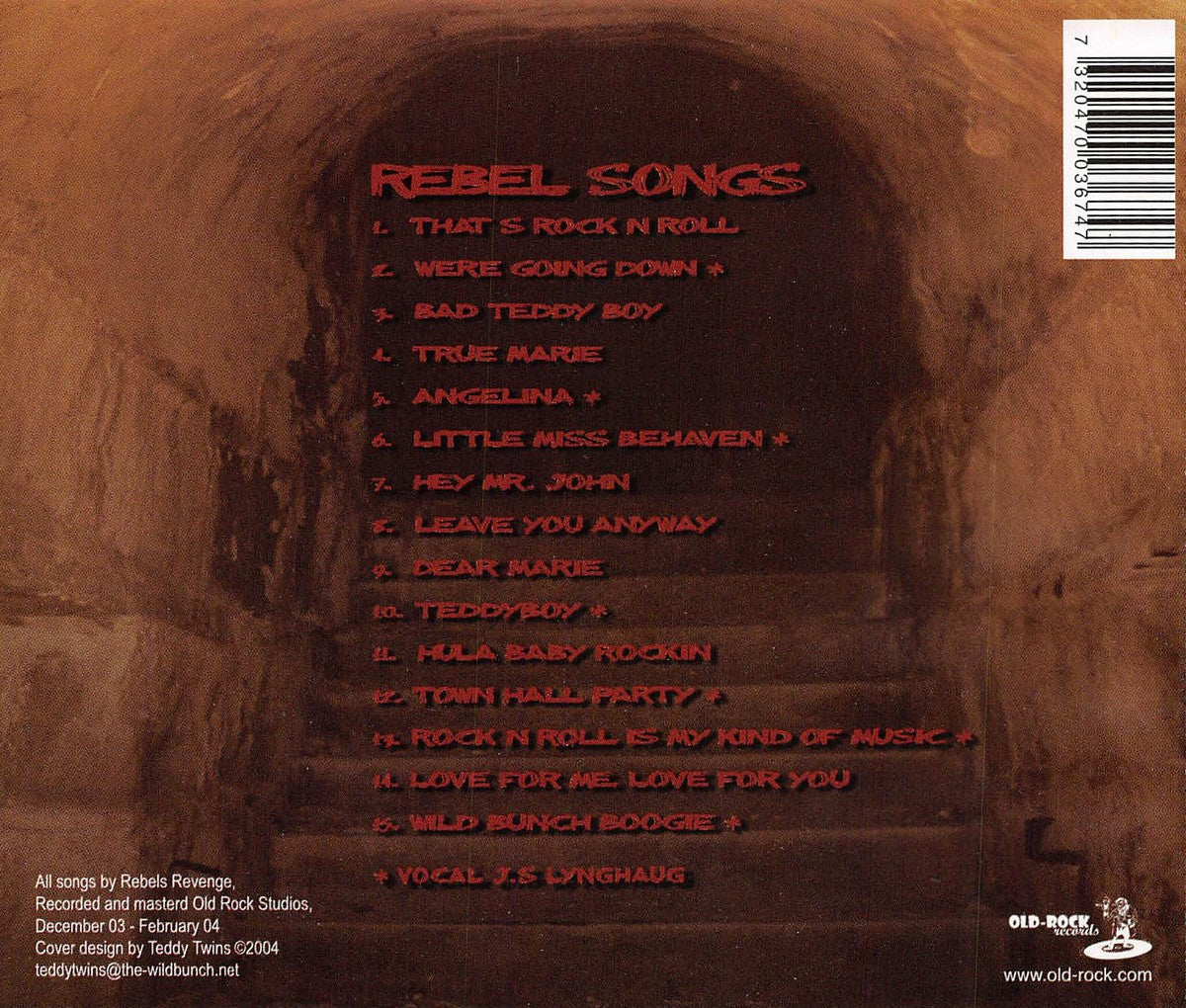 CD - Rebels Revenge - Wild Bunch Boogie